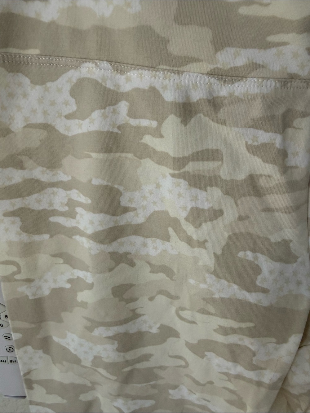 Style & Co. Beige and Cream Camo Leggings - Picture 3 of 4